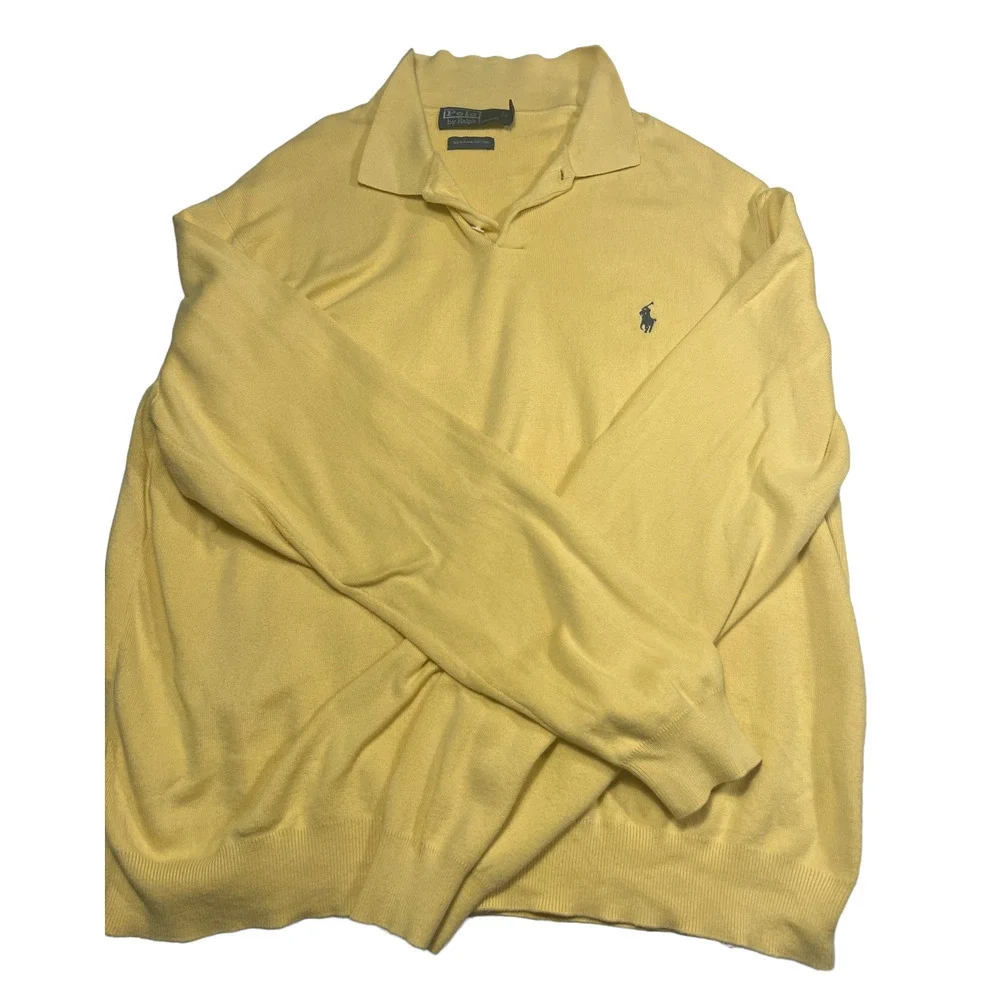 POLO Ralph Lauren - Polo Sweater 100% Cotton - Size XL